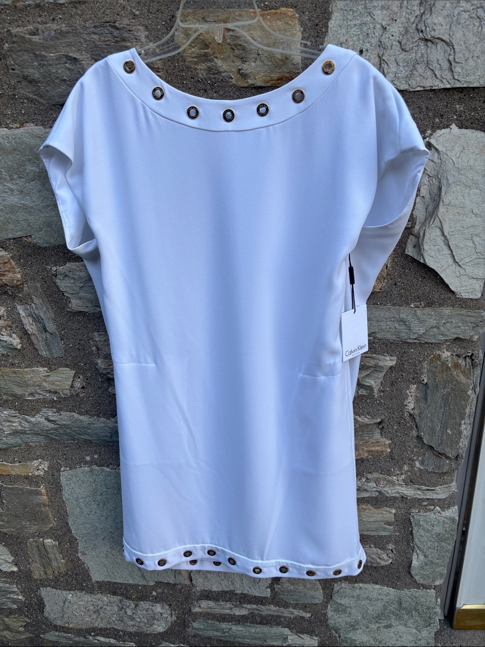 Calvin Klein White Dress Tunic